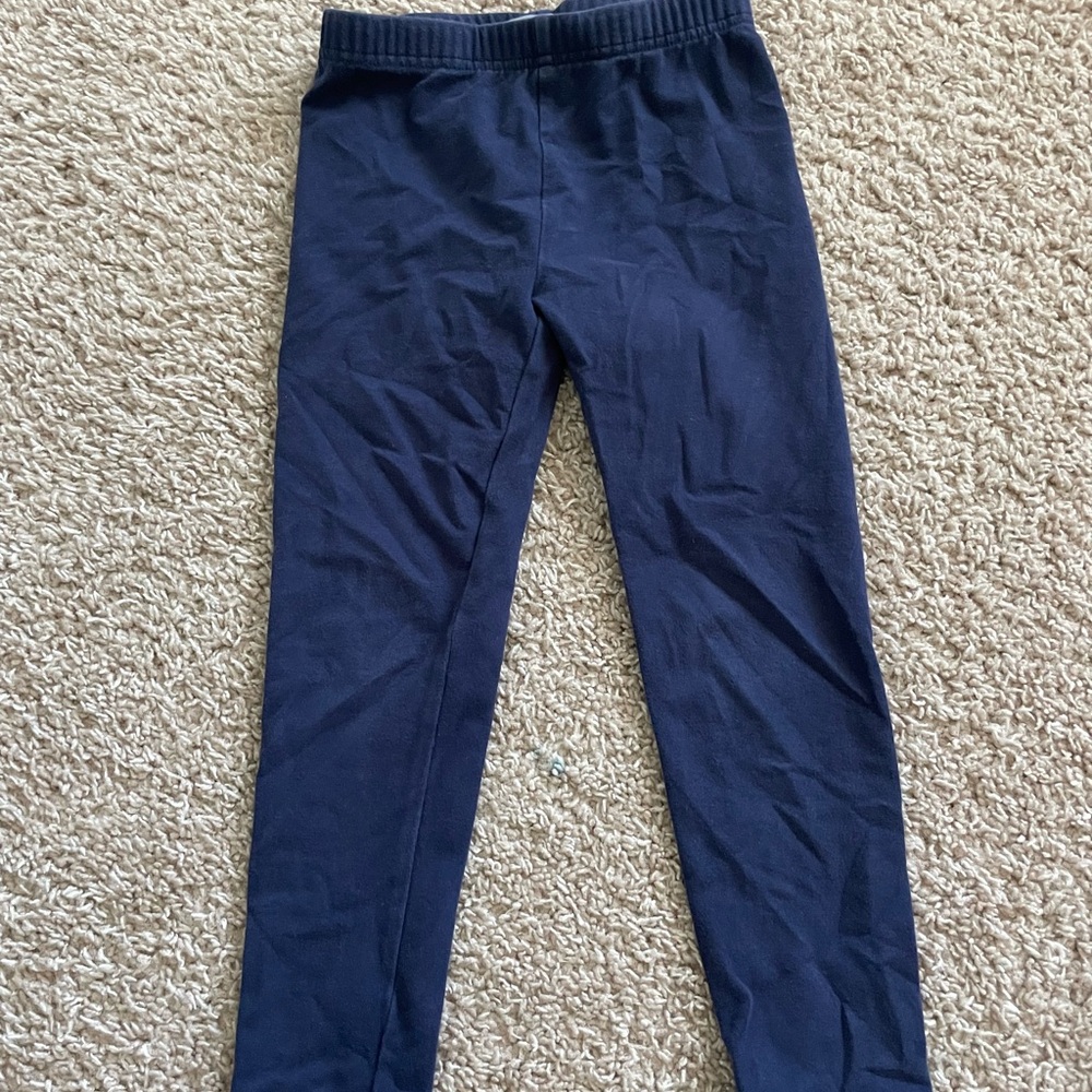 Navy Blue Kids Leggings